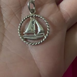 Tiffany and co Rare sailboat ⛵️ charm pendant *Firm price